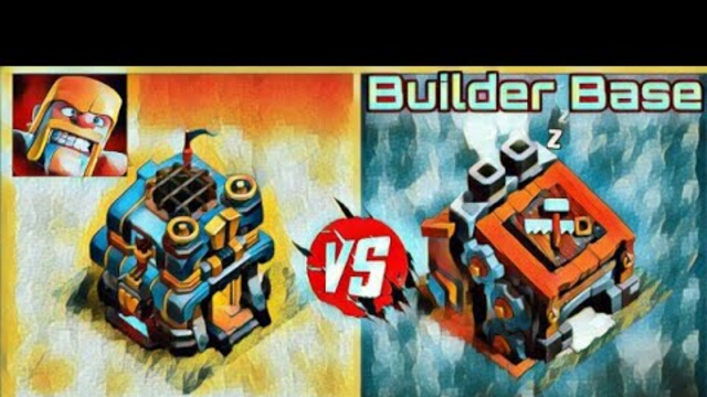 Home Village Vs Builder Base(Clash Of Clans)| Troops| Building| Gameplay HD