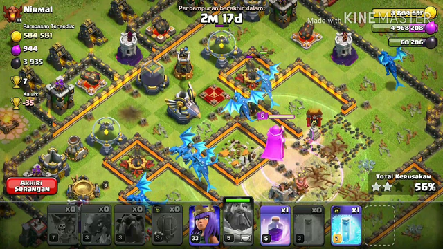 NEW ATTACK!!!,  A New 3 Star Strategy - Clash Of Clans Town Hall 12
