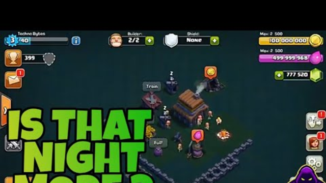 IS THAT NIGHT MODE IN COC ? || Update concept || (Clash of clans India )
