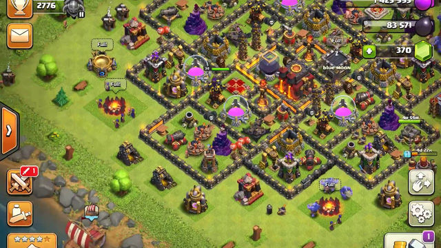 A view of My COC Base (Clash Of Clans)!