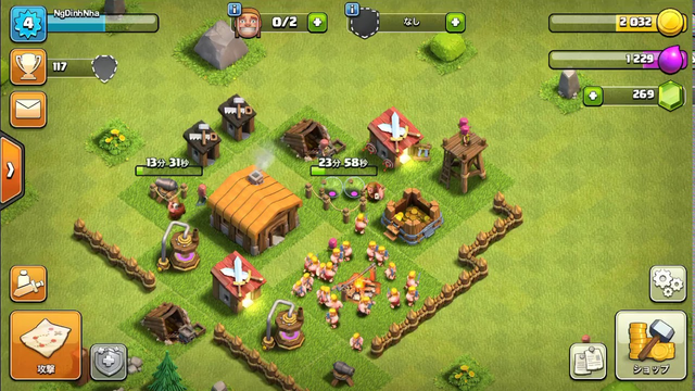 Clash of Clans #89 Town Hall 2 Farm - NgDinhNha