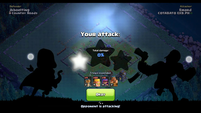 First Video Playing Clash of Clans (Tagalog)