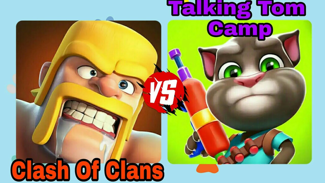 Clash Of Clans Vs Talking Tom Camp | Troops | Heroes | Gameplay HD