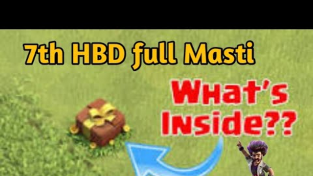 7th HBD Clash on clans Full masti!! What's Inside // Deadswag YT// In Hindi //