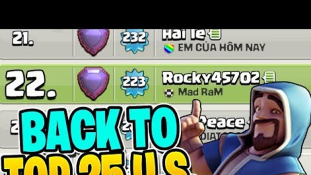 BACK IN THE TOP 25 IN THE US! - Clash of Clans