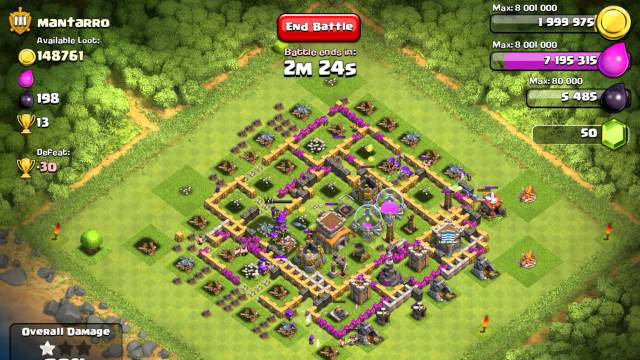 Clash of Clans  ATTACK STRATEGY barbarians and archers pt.3