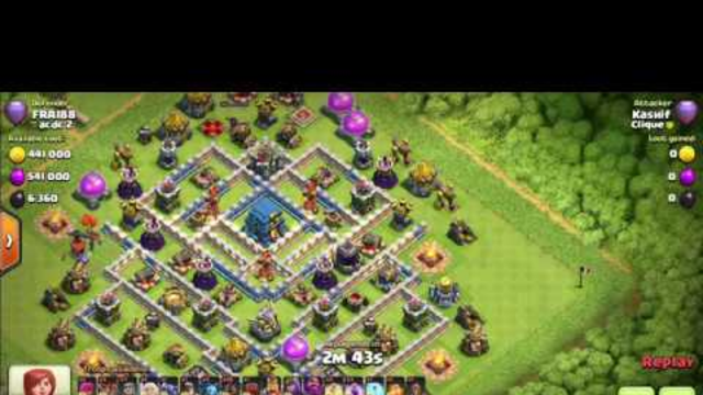 Clash of Clans Legend league 3 star Strategy Queen Charge plus hog Riders | Best COC Attack 2019