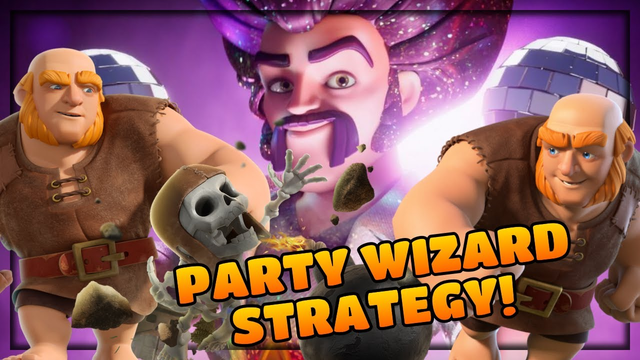 Party wizard Th9 strategy|Clash of Clans polska