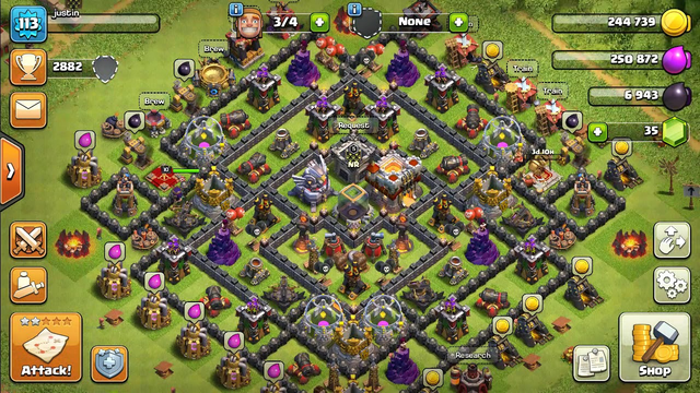 Clash of clans account for sell