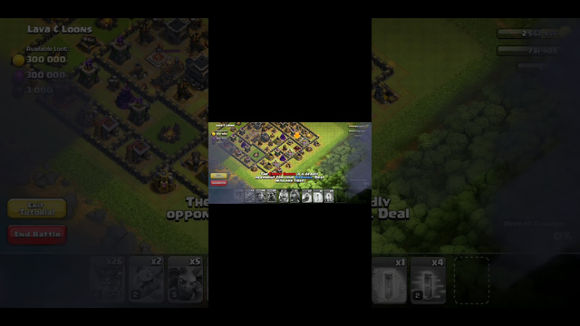 Clash of clans attack stategy town hall 9#practice#Clash of clans#