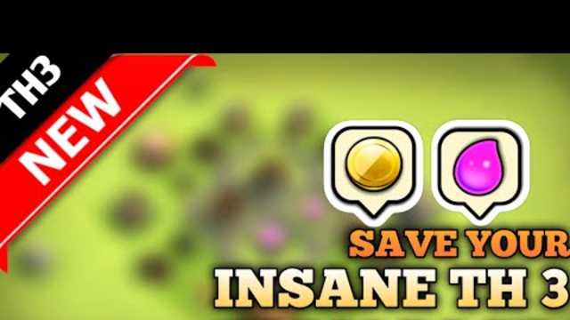 TH 3 FARM BASE - LOOT PROTECTION- 2019 NEW!!! ( CLASH OF CLANS)