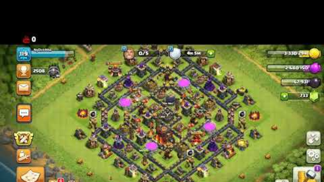 Clash of Clans #243 Town Hall 10 One Hour Boost Farm - NgDinhNha