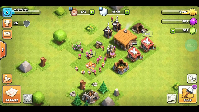 Clash Of Clans [Ep2] resource struggles