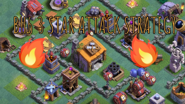 Clash of Clans | Builder Hall 6 | 3 Star Attack Strategy Easy Win