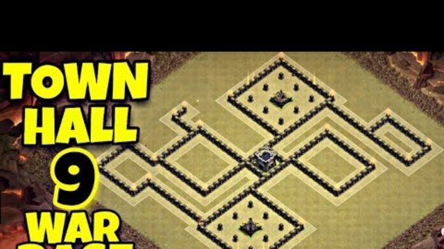 Best Th9 War Base Layout 2019 | Anti 2 Star Base With Link | Clash Of Clans