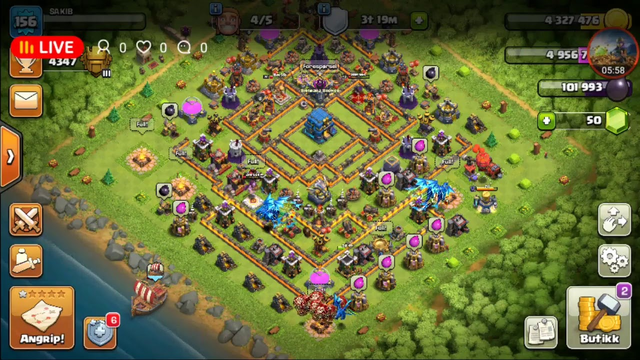 My Fast Clash of clans live stream