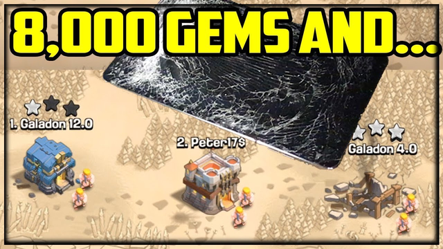 8,000 GEMS to War in Clash of Clans? Peter17$ RETURNS - SURPRISE Ending