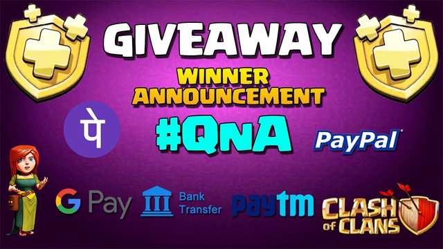 GiveAway + #QnA Session | 50$ Giveaway + 7 Gold Pass Clash of clans Th11 Best war coc