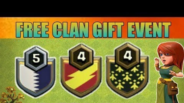 CLASH OF CLANS :- CLAN GIFT AND GIVEWAYS /// CLASH OF CLANS LIVE
