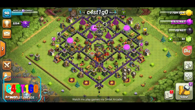 Clash of Clans Live Game Play Walkthrough LavaLoon Strategy War Attack