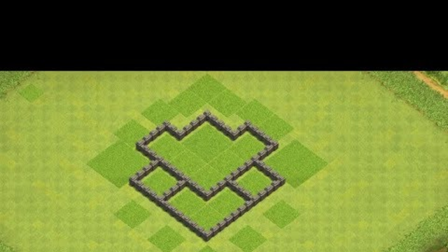 Clash Of Clans | TH 4 Base Defense Layout