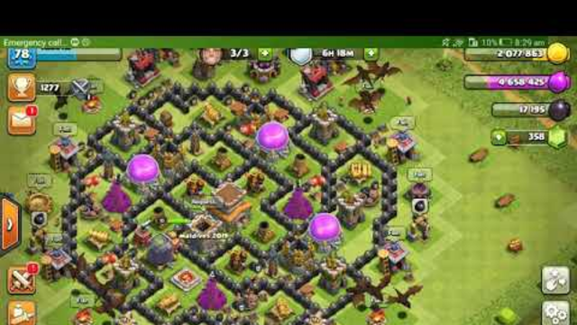 Playing (CoC) clash of clans #1