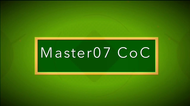 Introduction To Master07 CoC