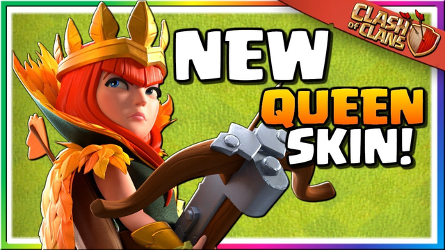 NEW QUEEN SKIN UNLOCKED! The Autumn Queen is the FIRST UNLOCKED | Clash of Clans
