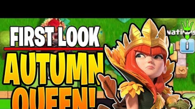 FIRST LOOK AT THE *NEW* AUTUMN QUEEN & GEMMING THE GOLD PASS! - Clash of Clans