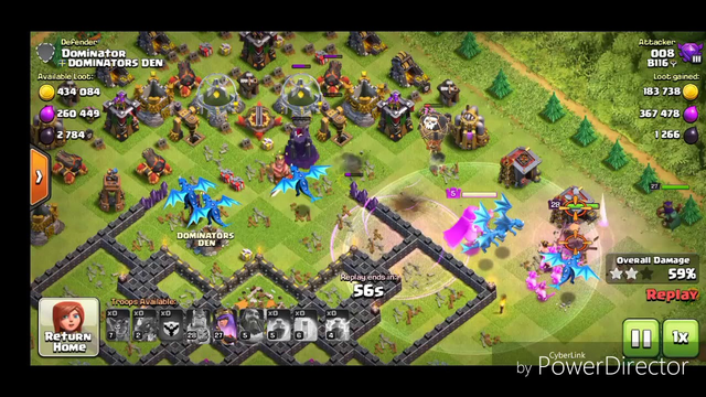 #3 Balloon and Dragon Game Play - Clash of Clans Th hall 11