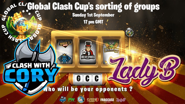 *GLOBAL CLASH CUP* feat. Lady B Drawing of Clans with Clash With Cory | Clash of Clans