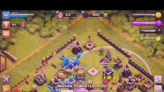 Private server of Clash of Clans -- I reach level 100