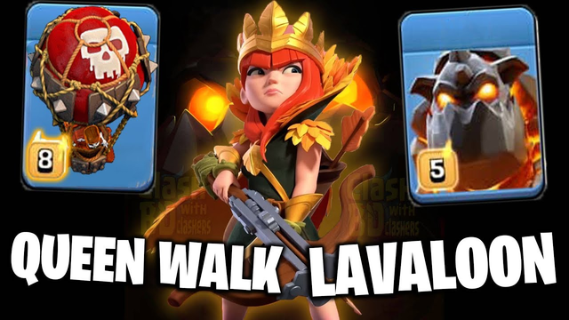 TH12 :: Queen Walk LavaLoon - The MOST Important Attack Strategy YOU will ever learn! CLASH OF CLANS