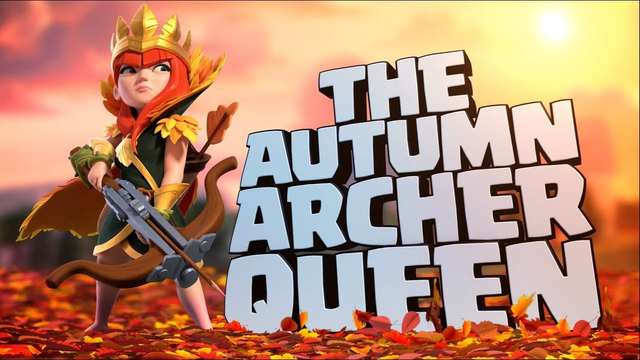 Why And How I Purchased Autumn Season Gold Pass. Autumn Queen skin Clash Of Clans.