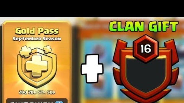 GOLD PASS GIVEAWAY + CLAN GIFT | MEGA GIVEAWAY | CLASH OF CLANS LIVE