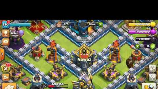 9 Spell Swag Attack TH12 Legend Pushing Clash of Clans