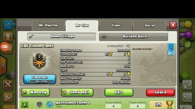LVL 2 clan giveaway  clash of clans