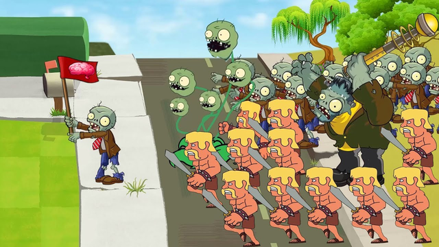 Plants Vs Zombies GW Animation  - Episode 6 -  Super Bloomerang vs  Transparent (Clash Of Clans)