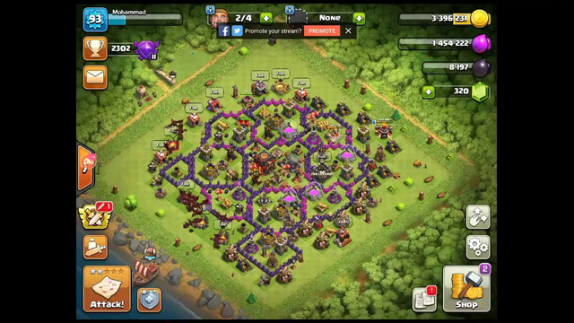 Playing Clash of clans Plz support