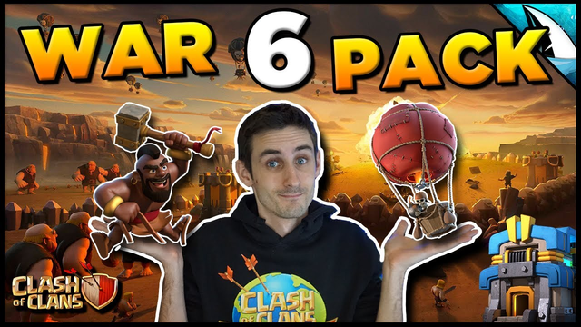 Let's 6 PACK after UPDATE with Hogs & Balloons | Planning Cleanup War Attacks LIVE | Clash of Clans