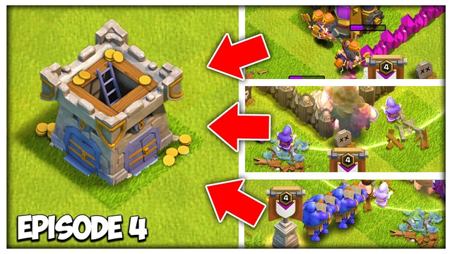 Best TH 8 Attacking Clan Castle Troops | TH 8 F2P Let's Play Series Ep. 4 | Clash of Clans