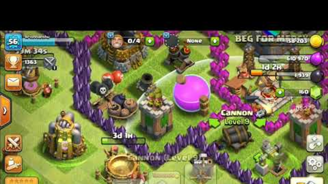 Clash of clans .....4 attacks ..1 lose...3victory..gg..