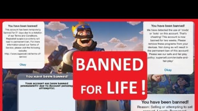 BANNED FOR LIFE FOR NO REASON !!!!!!!!!! || Clash Of Clans How To Not Get Banned By Supercell