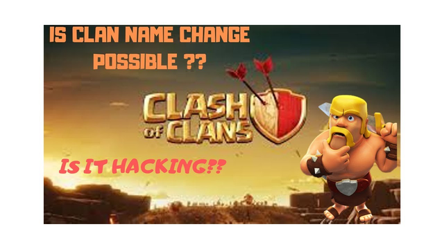Clash Of Clans |IS Clan Name Change Is Possible|
