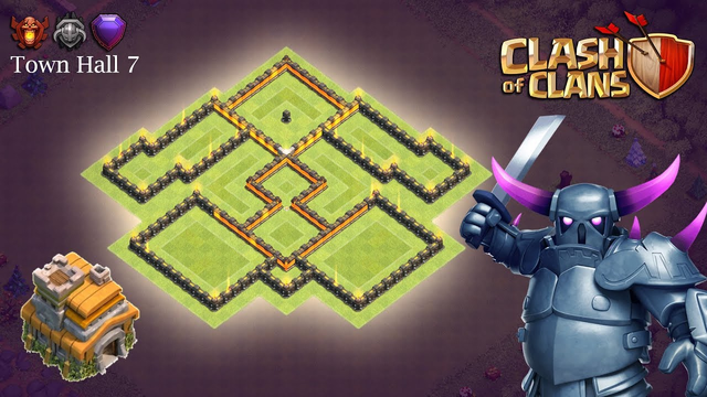 Town Hall 7 Hybrid Base 2019 - Clash of Clans (TH7)