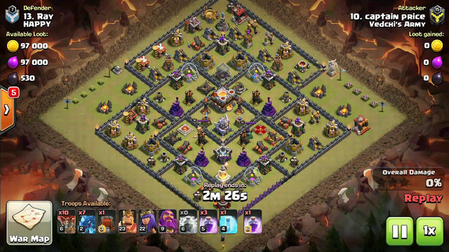 Clash of clans | lucky me | 3star | awesome |