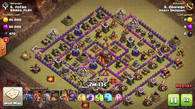 Th10 clash of clans: 3 star war attack