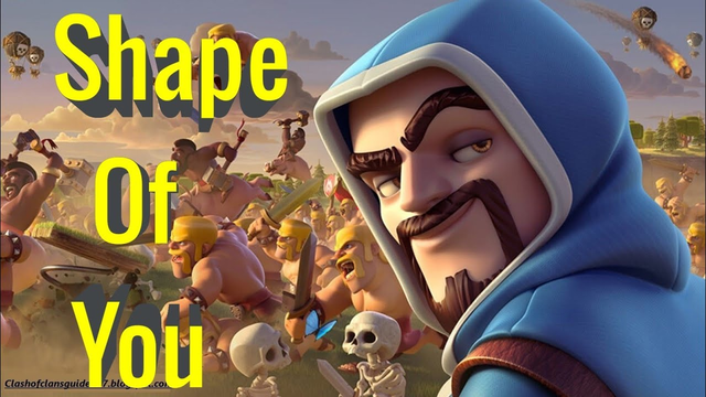 Shape of you//WIZARD//COC//Tribute Video Song