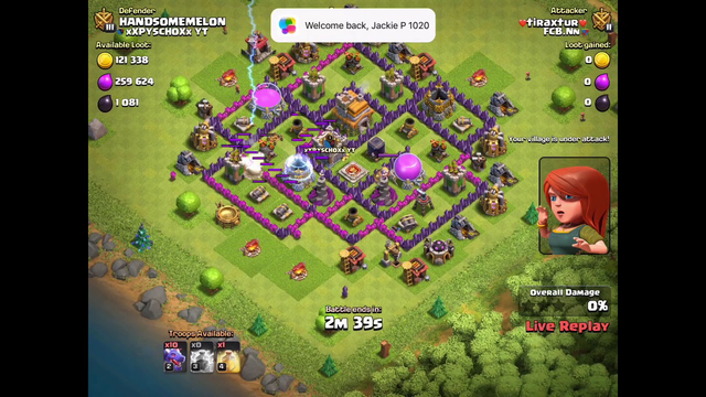 Clash Of Clans Getting Attacked AGAIN