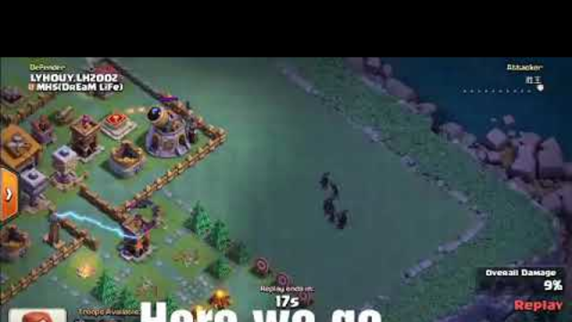 Clash of clans funny attack